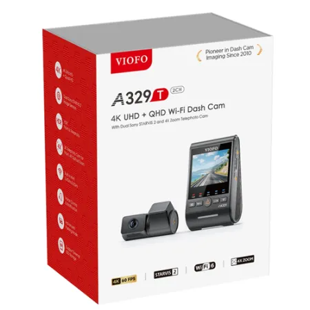 Kamera samochodowa VIOFO A329T 2CH Telefoto